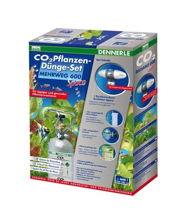Dennerle CO2 Set Space 600 Rechargeable