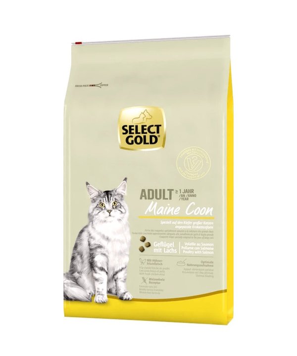 Select Gold Cat Maine Coon Adult Poulet 7 Kg